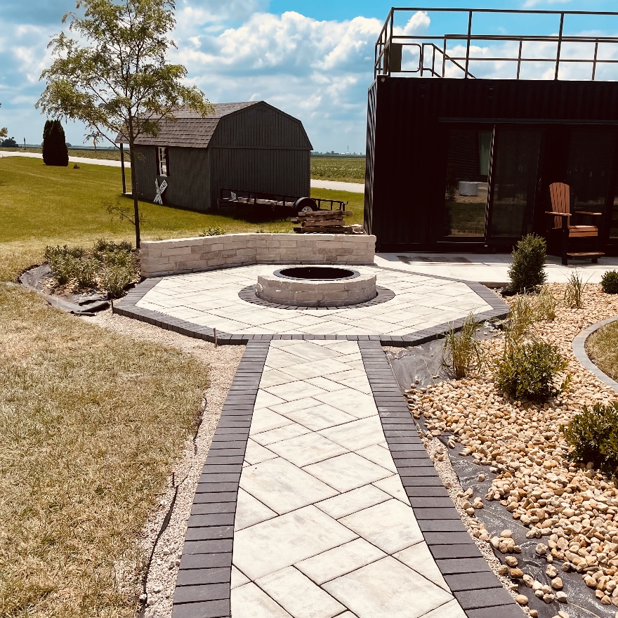 fire pit installation Illinois